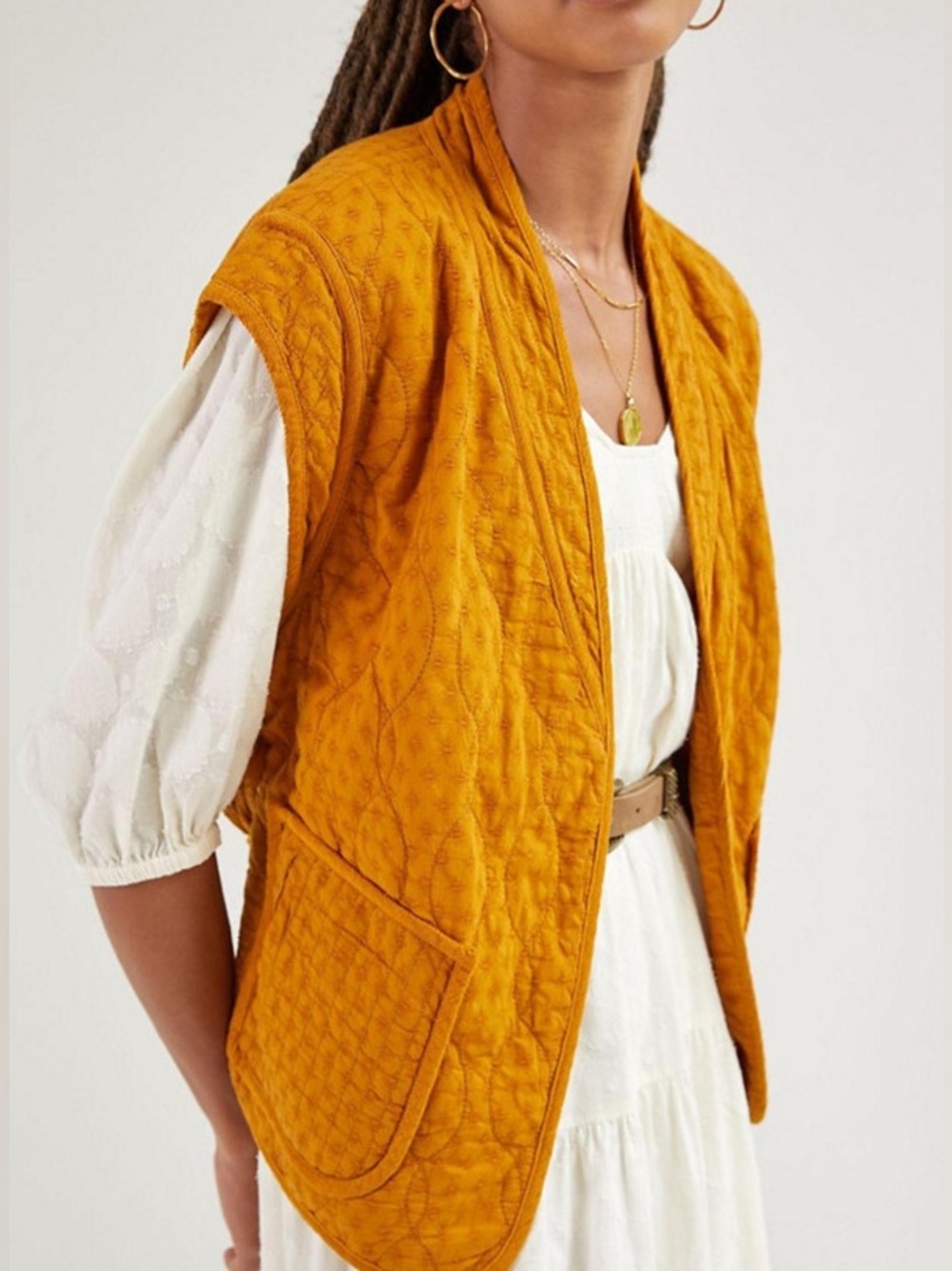 Anthropologie Quilted Vest